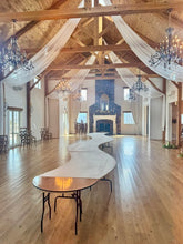 Load image into Gallery viewer, Serpentine Reception Tables
