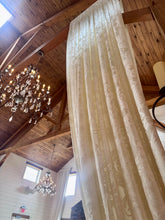 Load image into Gallery viewer, Grand Hall Ivory Victorian Jacquard Beam Draping