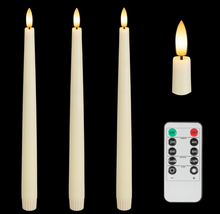 Load image into Gallery viewer, Flameless Taper Candle Collection