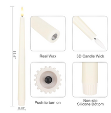 Load image into Gallery viewer, Flameless Taper Candle Collection