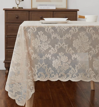 Load image into Gallery viewer, Vintage Lace Tablecloths