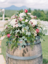 Load image into Gallery viewer, Rustic Wine/Whiskey Barrel