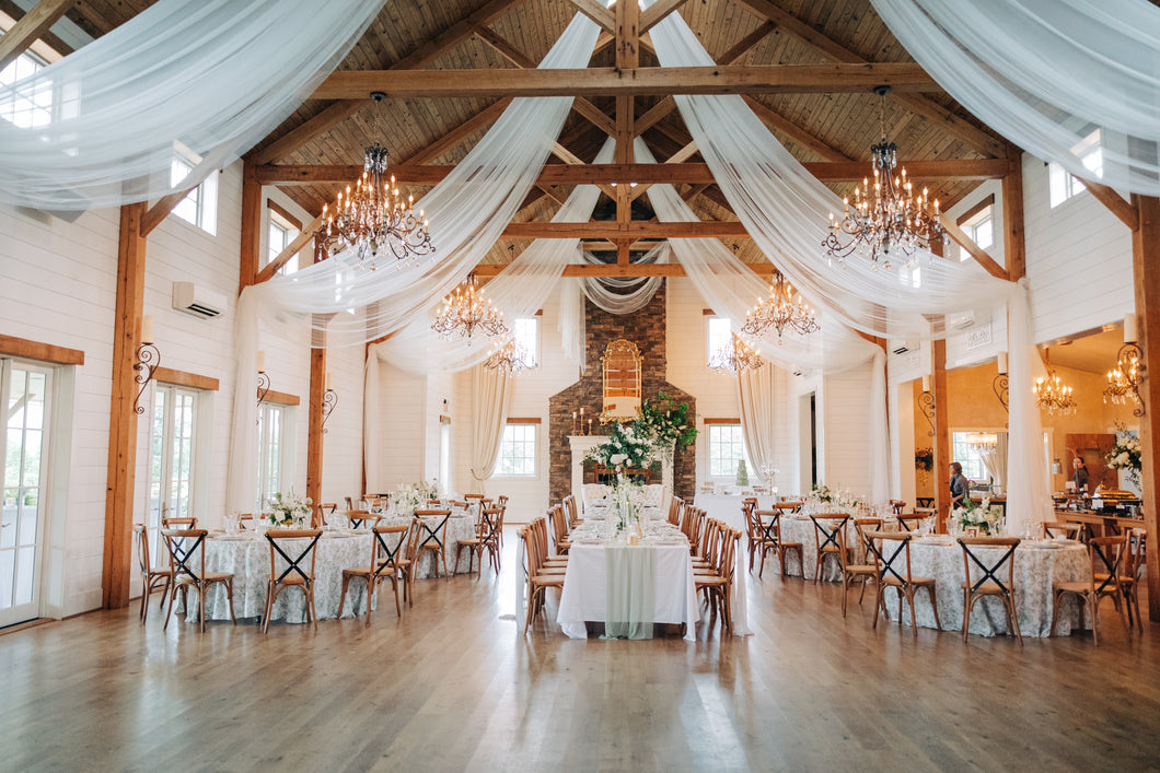 Grand Hall Peak Draping (Ivory or Black)
